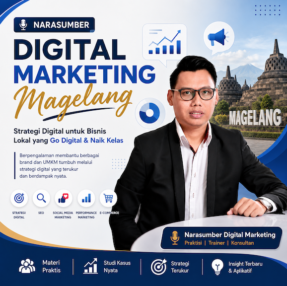 Narasumber Digital Marketing Magelang