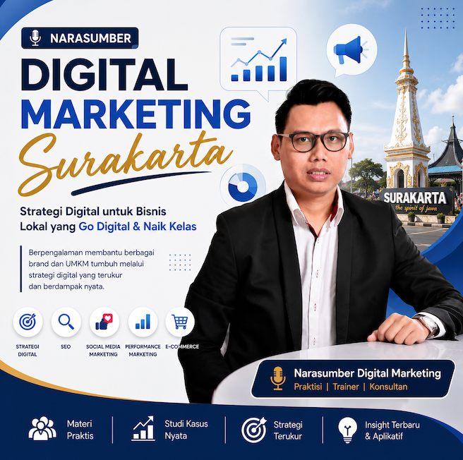 Narasumber Digital Marketing Surakarta