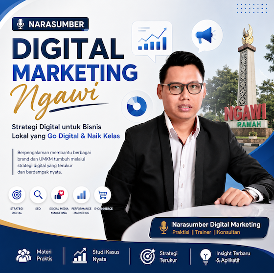 Narasumber Digital Marketing Ngawi
