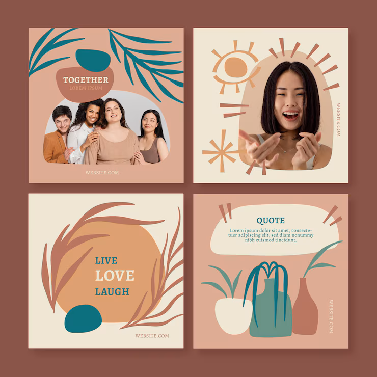 jasa desain feed Instagram aesthetic 30 posting