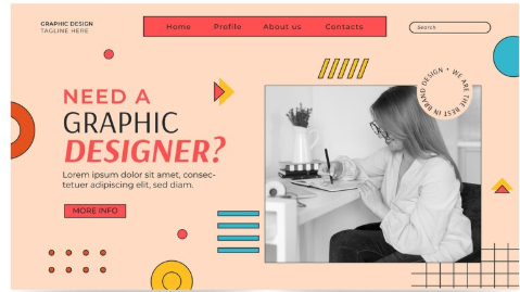 Jasa Website Portofolio Untuk Desainer Grafis