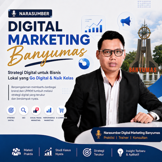 Narasumber Digital Marketing Banyumas
