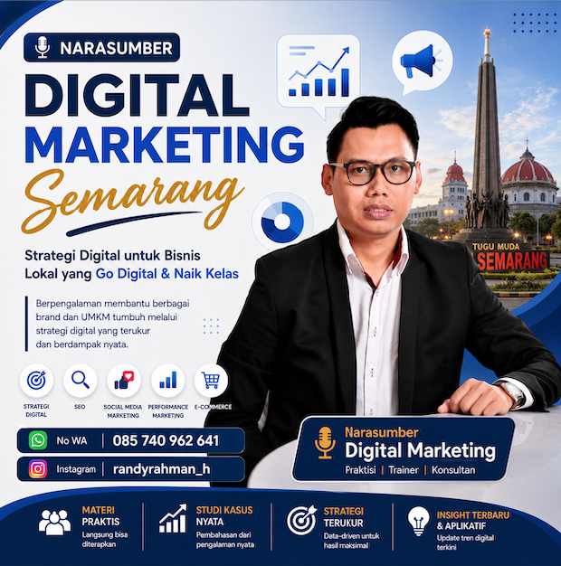 Narasumber Digital Marketing Semarang