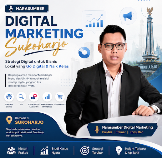 Narasumber Digital Marketing Pacitan
