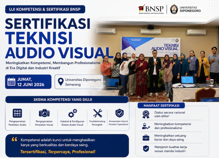 Sertifikasi Teknisi Audio Visual