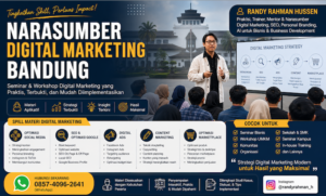 Narasumber Digital Marketing Bandung